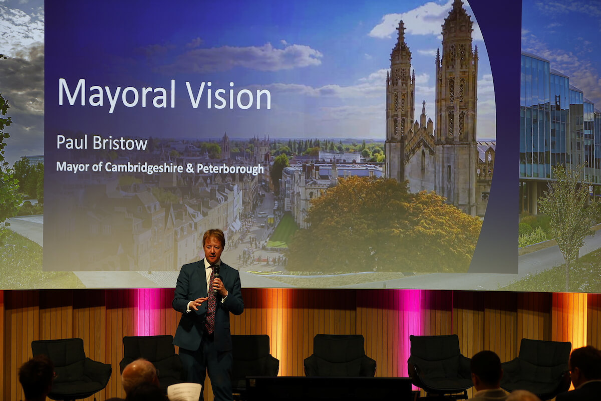 Mayor’s Westminster Local Growth Plan launch calls on Government to back tripling of Cambridgeshire and Peterborough economy