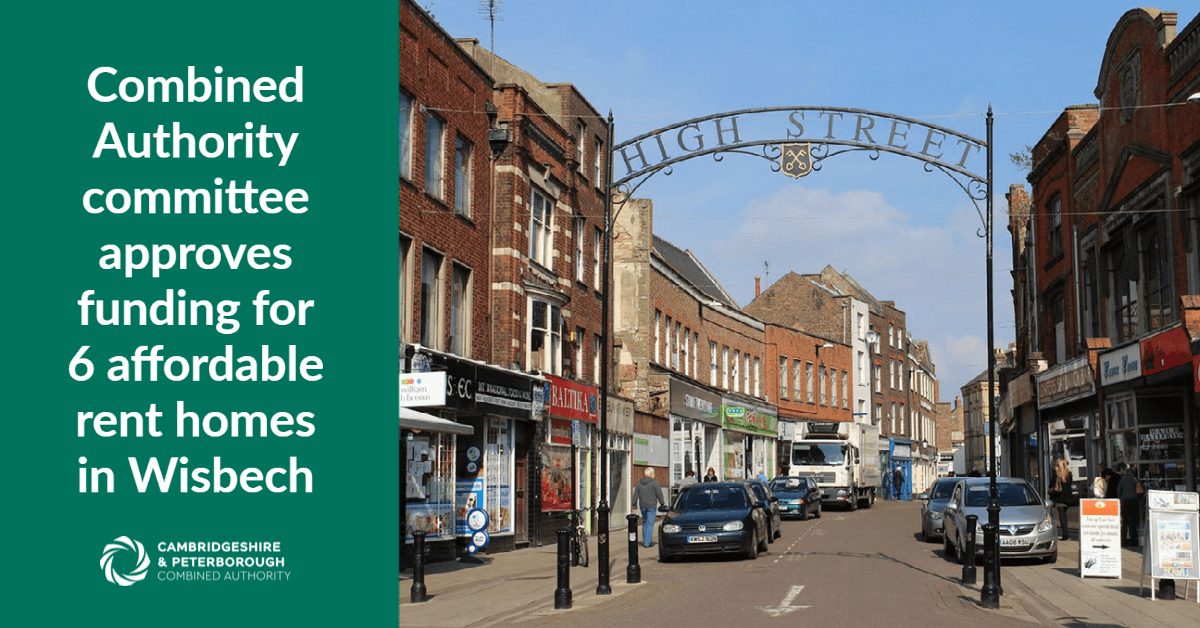 Combined Authority committee approves funding for 6 affordable rent