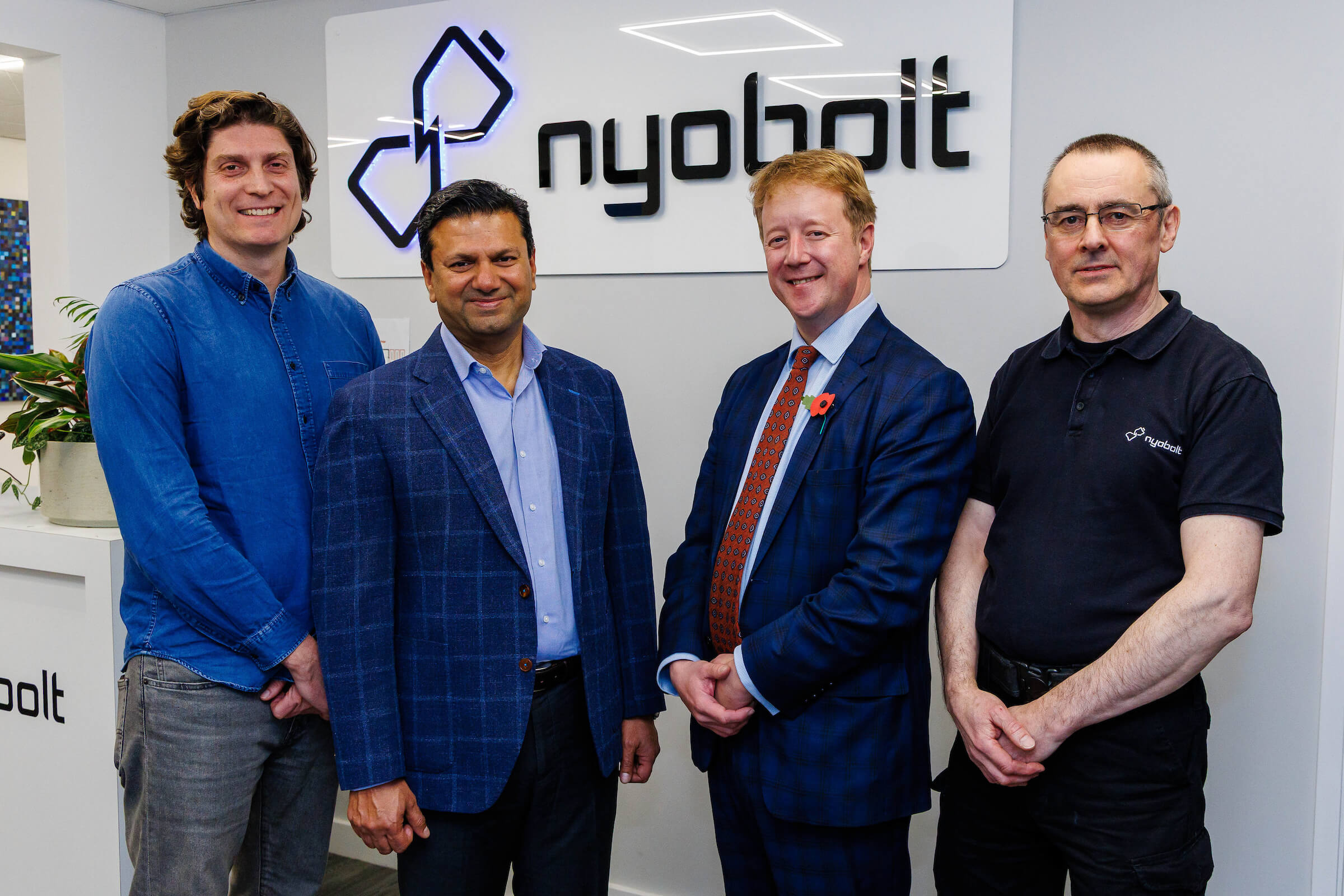 Mayor visits Cambridge company that’s charging economic growth